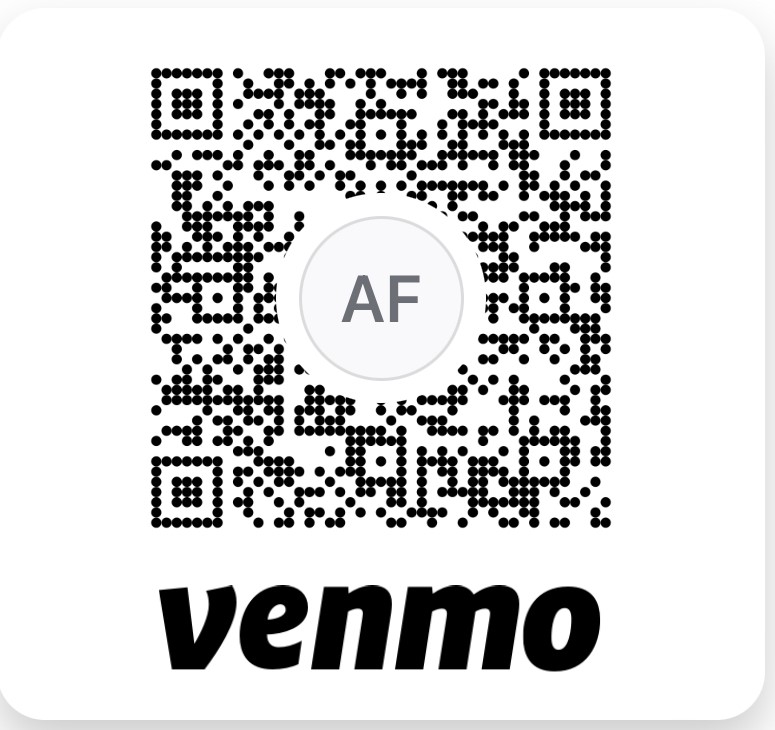 Active Kids Foundation Venmo QR Code